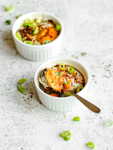 Air Fryer Sardine Egg Cups (low-carb, keto, dairy-free) Air Fryer Sardine Egg Cups
