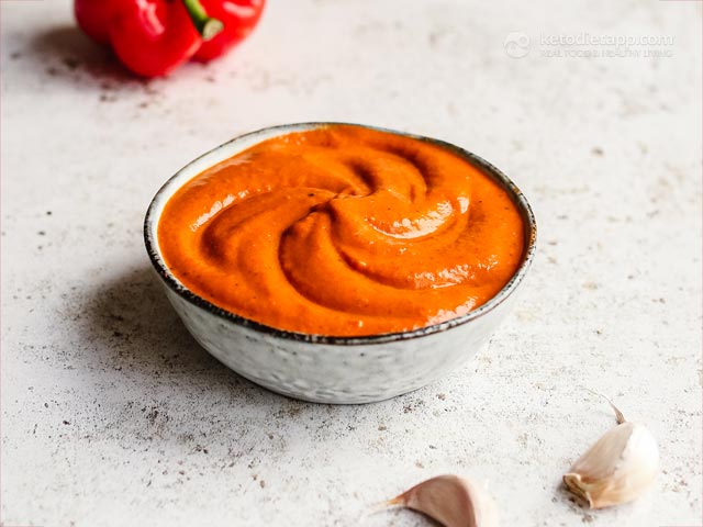 Ajvar Dip (Roasted Red Pepper Sauce)