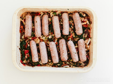 All Day Sausage Casserole (low-carb, keto, paleo) All Day Sausage Casserole