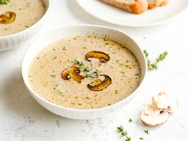 The Best Cream of Mushroom Soup