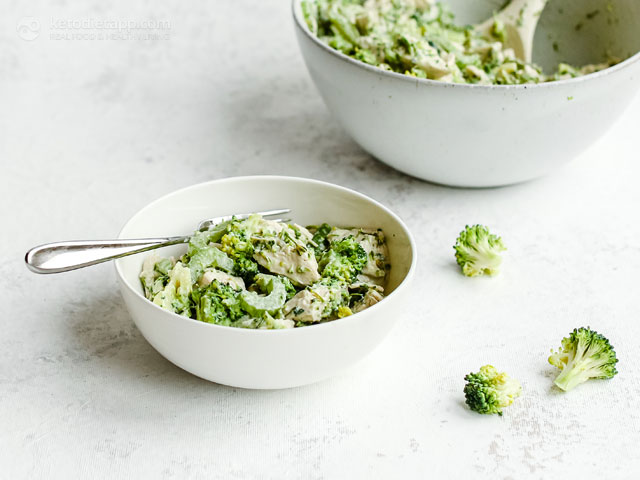 Creamy Chicken Blue Cheese Salad