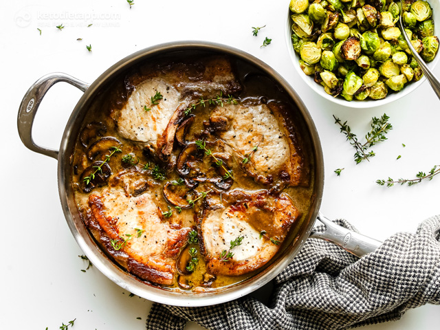 Creamy Mushroom Pork Chops