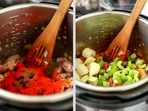 The Best Low-Carb Instant Pot Beef Stew