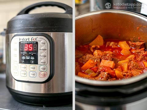 The Best Low-Carb Instant Pot Beef Stew
