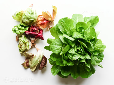 Crunchy Lemon & Herb Lettuce Salad (low-carb, keto, grain-free) Crunchy Lemon & Herb Lettuce Salad
