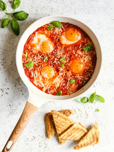 Italian Eggs in Purgatory (keto, low-carb, paleo) Italian Eggs in Purgatory