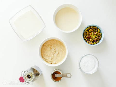 High-Protein Keto Pistachio Halva (low-carb, sugar-free, paleo) High-Protein Keto Pistachio Halva