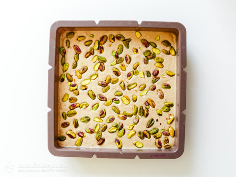 High-Protein Keto Pistachio Halva (low-carb, sugar-free, paleo) High-Protein Keto Pistachio Halva