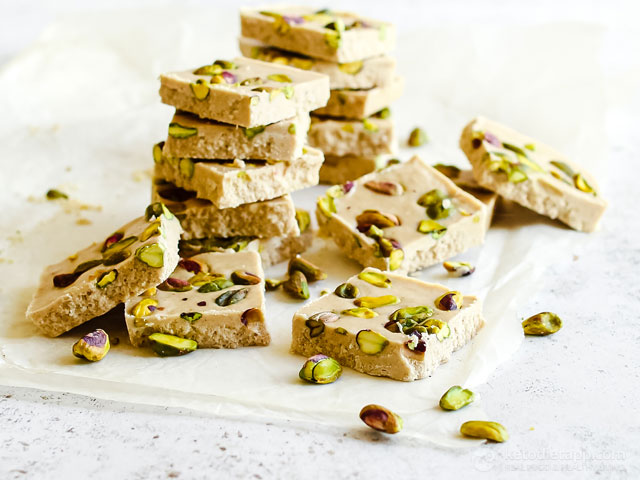 High-Protein Keto Pistachio Halva