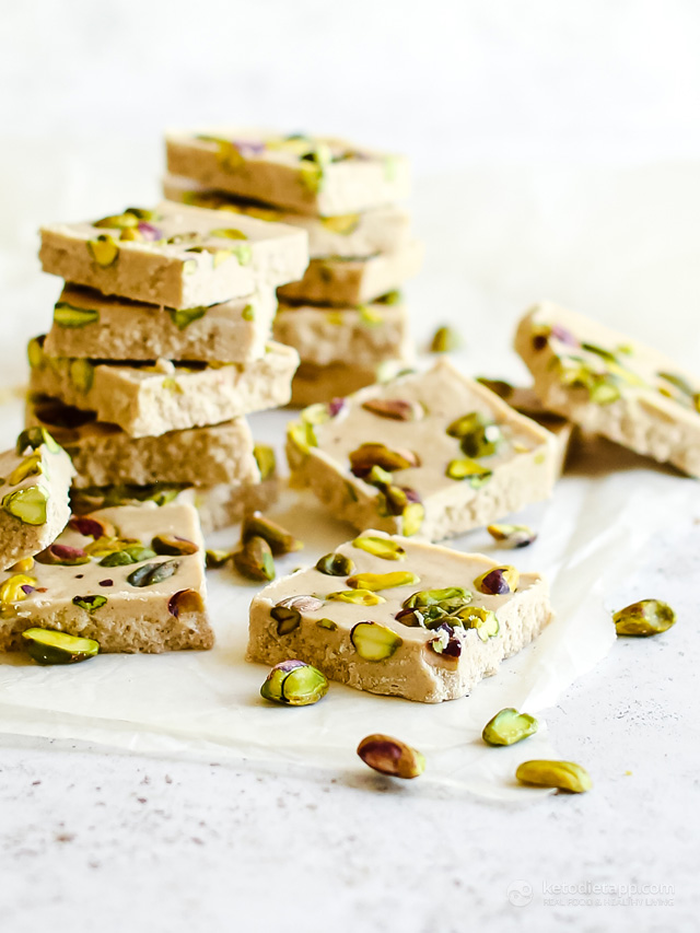 High-Protein Keto Pistachio Halva