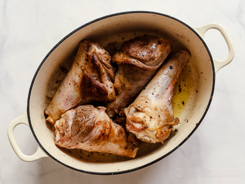 Low-Carb Braised Lamb Shanks (keto, paleo, Whole 30) Low-Carb Braised Lamb Shanks