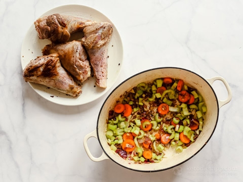 Low-Carb Braised Lamb Shanks (keto, paleo, Whole 30) Low-Carb Braised Lamb Shanks