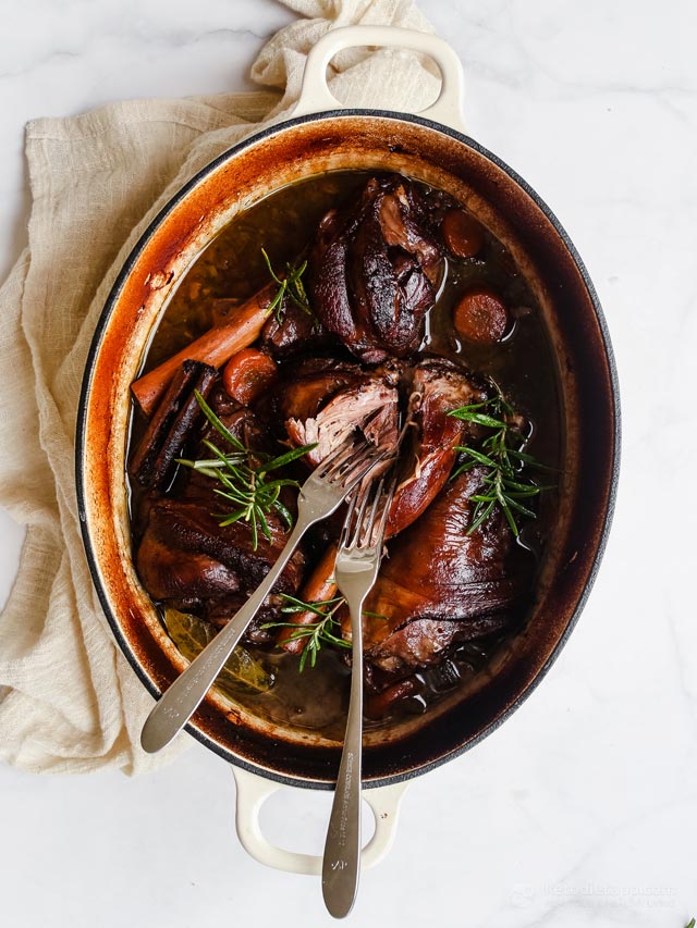 Low-Carb Braised Lamb Shanks