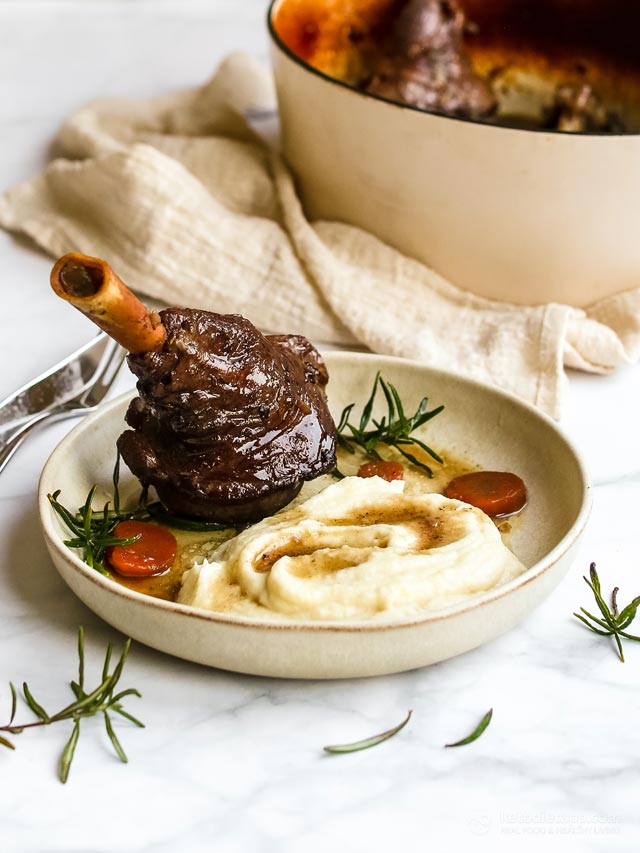 Low-Carb Braised Lamb Shanks