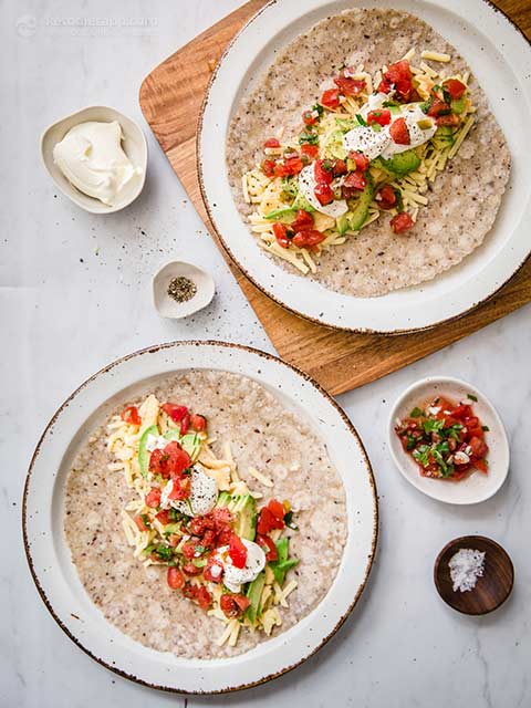 Easy Low-Carb Breakfast Burritos (keto, gluten-free, grain-free) Easy Low-Carb Breakfast Burritos