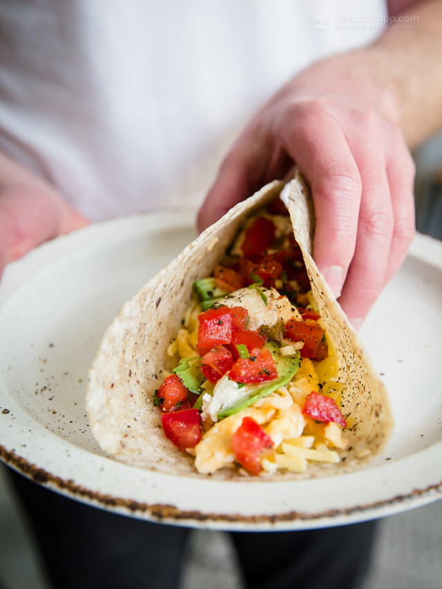 Easy Low-Carb Breakfast Burritos