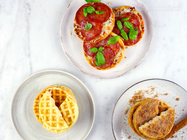 The Best Keto Chaffles 3 Ways