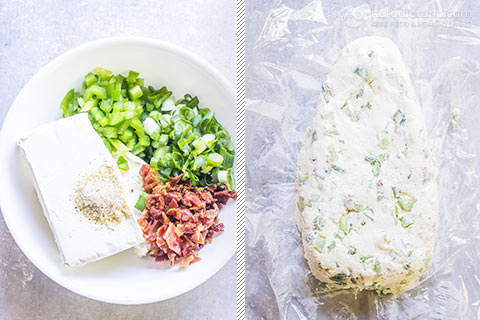 Keto Easter Cheese Ball (low-carb, primal, vegetarian) Keto Easter Cheese Ball