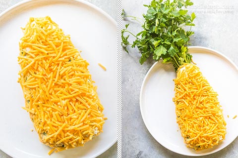 Keto Easter Cheese Ball (low-carb, primal, vegetarian) Keto Easter Cheese Ball