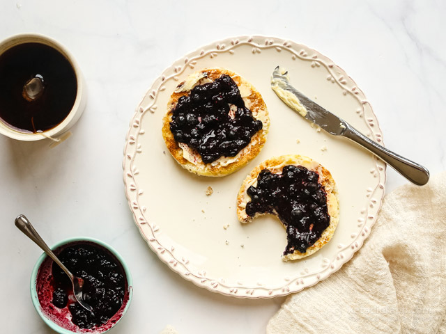Quick Keto English Muffin