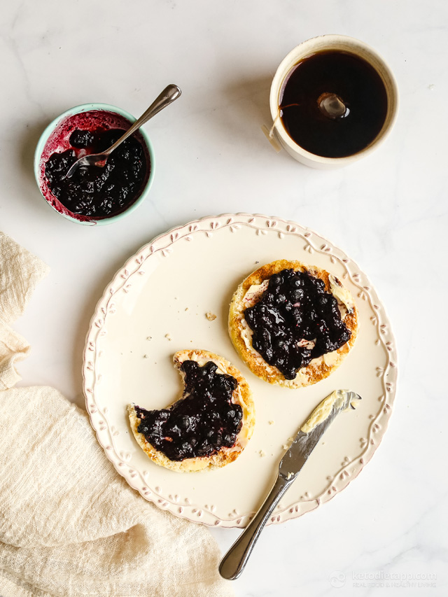 Quick Keto English Muffin