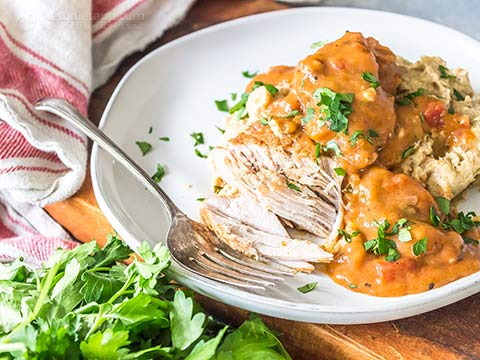 Keto Instant Pot Red Wine Pork Stew (low-carb, paleo, grain-free) Keto Instant Pot Red Wine Pork Stew