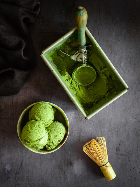 No Churn Keto Matcha Ice Cream (low-carb, sugar-free, gluten-free) No Churn Keto Matcha Ice Cream