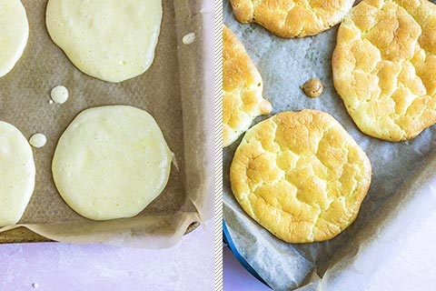 Low-Carb Oopsie Roll Italian Sandwich (low-carb, gluten-free, grain-free) Low-Carb Oopsie Roll Italian Sandwich