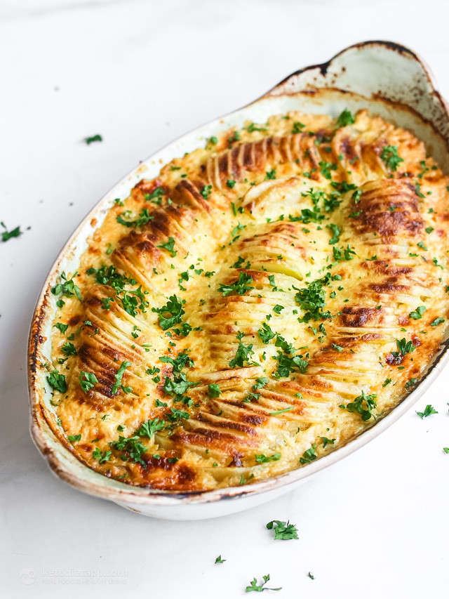 The Best Low-Carb Scalloped "Potatoes"