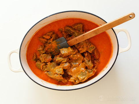 Low-Carb Beef Vindaloo (keto, grain-free, gluten-free) Low-Carb Beef Vindaloo