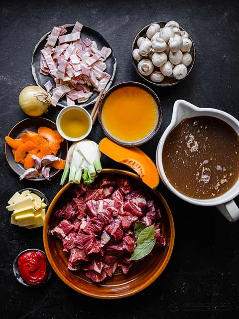 Low-Carb Braised Beef With Rum & Fennel (low-carb, paleo, grain-free) Low-Carb Braised Beef With Rum & Fennel