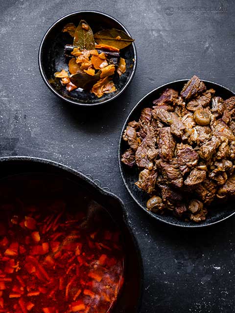 Low-Carb Braised Beef With Rum & Fennel (low-carb, paleo, grain-free) Low-Carb Braised Beef With Rum & Fennel