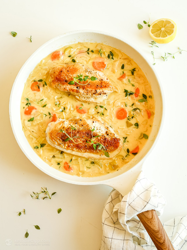 Low-Carb Breton Chicken