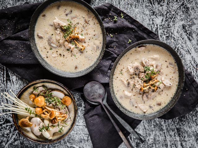 The Best Cream of Mushroom Soup