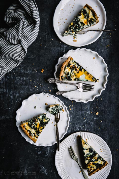 Low-Carb Savory Easter Torta Pasqualina Pie (low-carb, paleo, grain-free) Low-Carb Savory Easter Torta Pasqualina