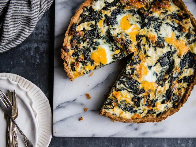 Low-Carb Savory Easter Torta Pasqualina