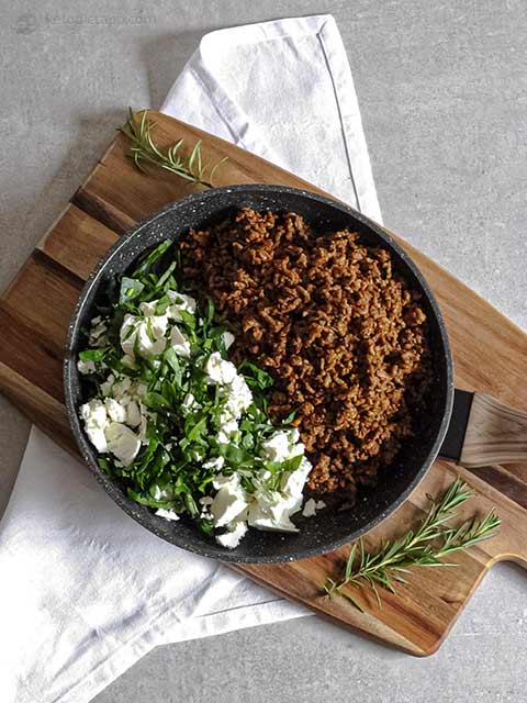 Keto Turkish Beef Gozleme (low-carb, gluten-free, grain-free) Keto Turkish Beef Gozleme