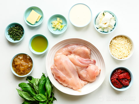 Marry Me Chicken (low-carb, gluten-free, keto) Creamy Marry Me Chicken