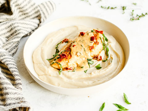 Marry Me Chicken (low-carb, gluten-free, keto) Creamy Marry Me Chicken