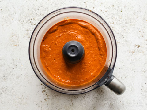 Muhammara - How to Make Roasted Red Pepper Dip (low-carb, keto, vegan) Muhammara - How to Make Roasted Red Pepper Dip