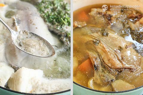 Oxtail & Tongue Stew with Rich Red Wine Sauce (low-carb, keto, paleo) Oxtail & Tongue Stew with Rich Red Wine Sauce