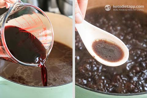 Oxtail & Tongue Stew with Rich Red Wine Sauce (low-carb, keto, paleo) Oxtail & Tongue Stew with Rich Red Wine Sauce