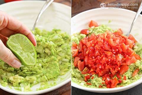 Quick & Easy Guacamole (low-carb, keto, paleo, vegan, vegetarian) Quick & Easy Chunky Guacamole