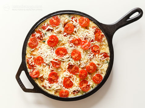 Sausage Pizza Frittata (low-carb, keto, primal) Sausage Pizza Frittata