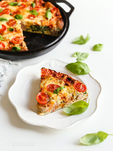 Sausage Pizza Frittata
