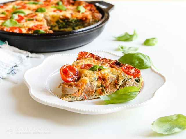 Sausage Pizza Frittata