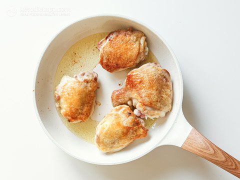 Tahini Chicken Eggplant Tray Bake (keto, low-carb, grain-free) Tahini Chicken Eggplant Tray Bake