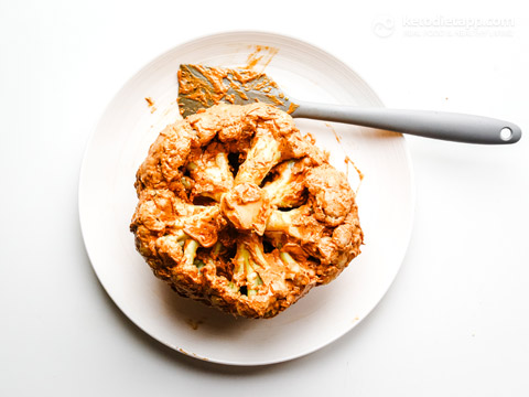Whole Baked Masala Cauliflower Whole Baked Masala Cauliflower